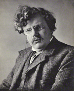 G. K. Chesterton (1874 - 1936) English Writer and Philosopher